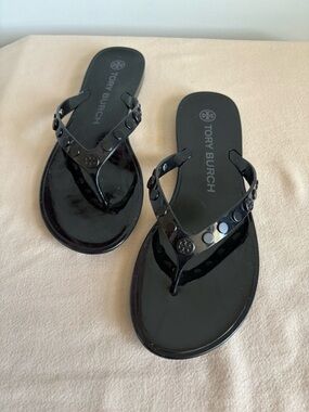 Tory Burch Studded Jelly Flip Flop Thong Sandal | Size 7